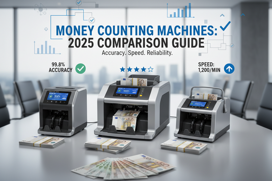 Welche Geldzählmaschine ist die richtige? Dieser BEITZ Vergleich erklärt, welches Modell zu welchem Unternehmen passt – von Tankstellen bis Büros.