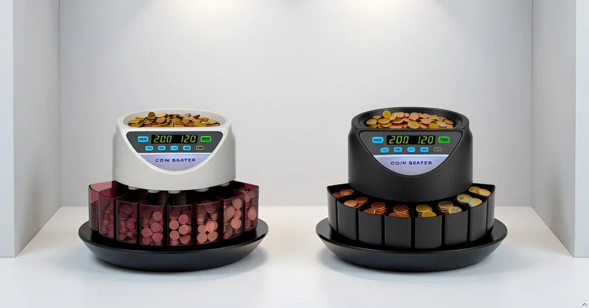 BEITZ Münzzähler und Münzsortierer – professionelle Euro-Münzzählmaschinen mit schneller Sortierung