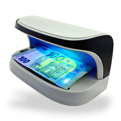 beitz bs09 uv geldscheinpruefer falschgeldpruefer banknotenpruefer mit ultraviolett licht erkennt sicherheitsmerkmale euro scheine einfach und schnell fuer handel und buero