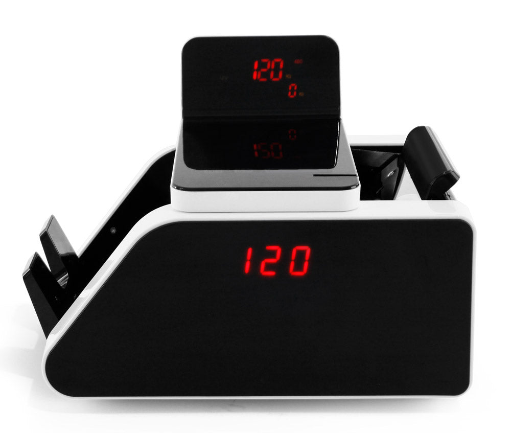 beitz bs1002 geldzaehlmaschine detailaufnahme bedienfeld led stueckzahl anzeige modern professionell banknotenzaehler