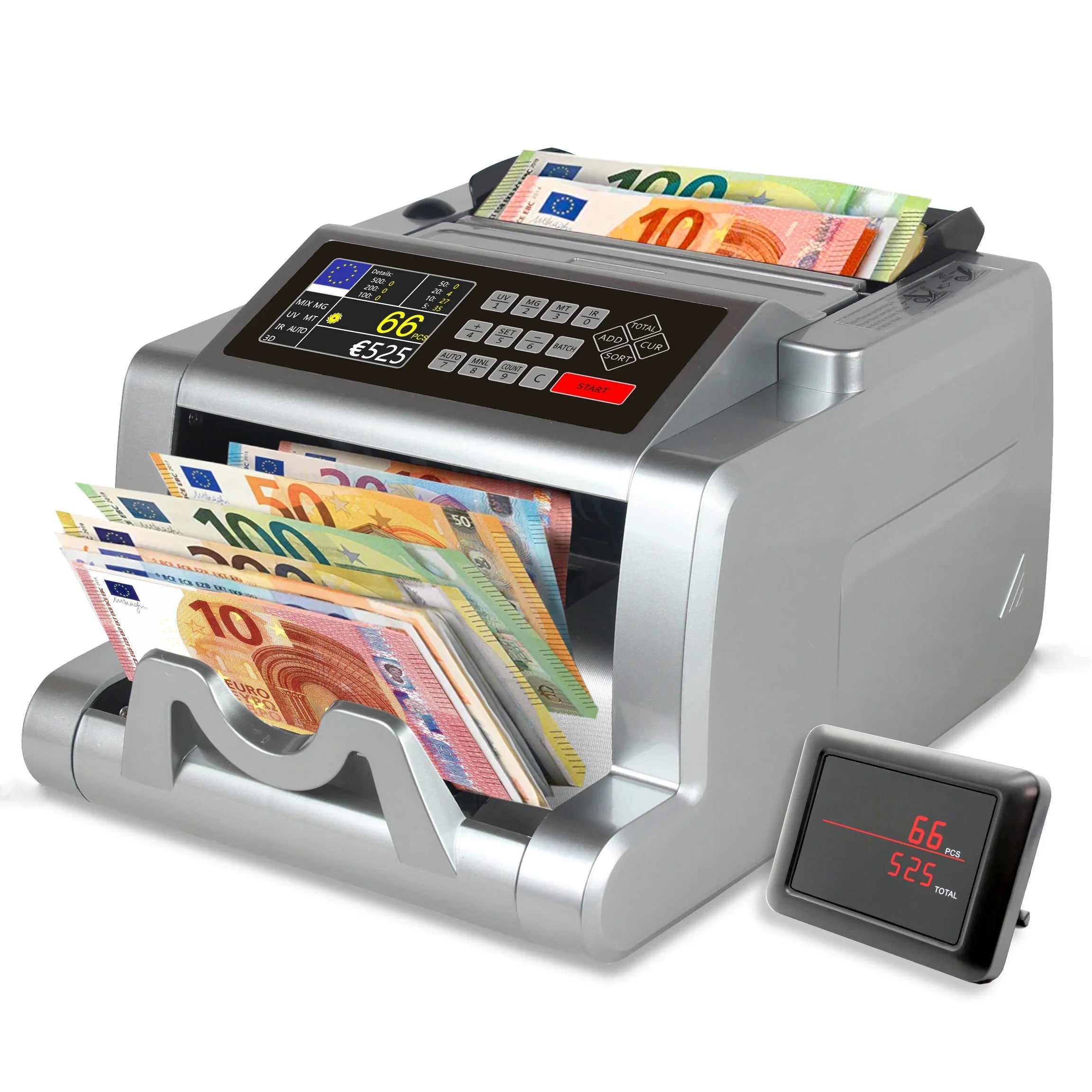 BEITZ BS-5300 Geldzählmaschine & Banknotenzähler mit Display