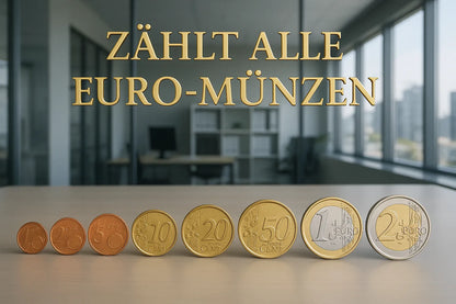 beitz bs9001 muenzsortierer zeigt euro muenzen 1 cent bis 2 euro kompakte bauform einfache bedienung offline und anonym